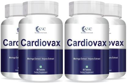ANC Natural Cardiovax with Coenzyme Q10, Arjuna & Moringa for Heart, Blood pressure