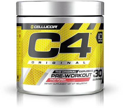 Cellucor C4 Pre-Workout (Fruit Punch) 180 gm -30 serving
