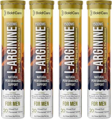 Bold Care L-Arginine Effervescent Tablets|Boosts Stamina|Increases Blood Flow