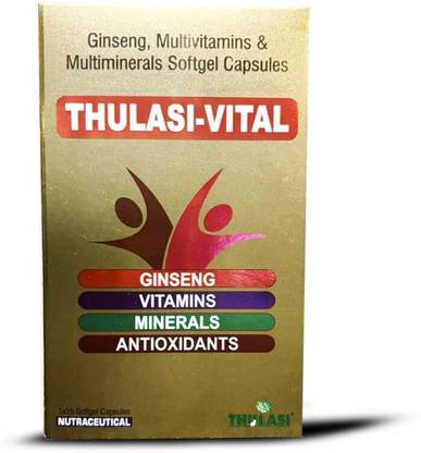 Thulasi ThulasiVital Ginseng, Multivitamin Supplement
