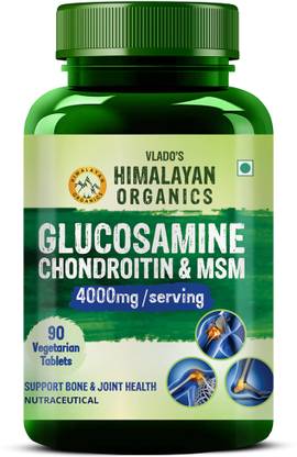 Vlado's Himalayan Organics Glucosamine HCL Chondroitin MSM Boswellia ( Pack of 1 )