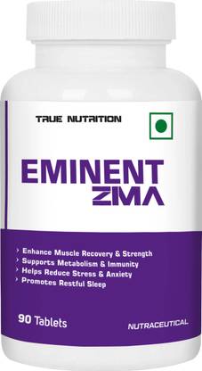 TRUE NUTRITION Eminent ZMA (Powerful blend of Zinc, Magnesium, and Vitamin B6)