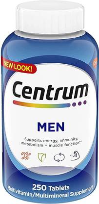 Centrum Multivitamin For Men, 250 Tablets (new look)