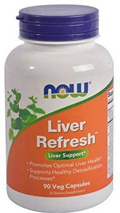 Now Foods Liver Refresh, 90 Veg Capsules
