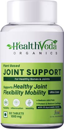 Health Veda Organics Plant Based Joint Support?or Healthy Bones & Joints