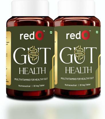 redo Gut Health Multivitamin, 60 Veg Tablets, with Probiotics