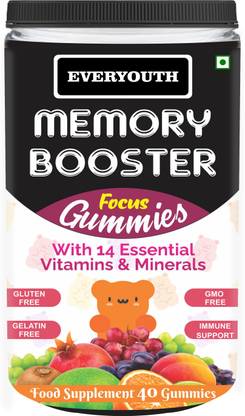 everyouth Multivitamin Gummies For Memory Booster, Immunity and Health - 40 Gummies