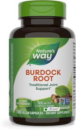 Nature's Way Burdock Root, 100 Veg Capsules