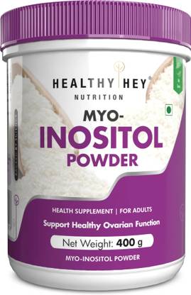 HealthyHey Nutrition 100% Pure Myo Inositol Powder (Vitamin B8), 400gm