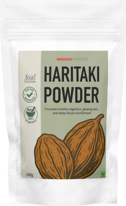 MedicoExperts Harad Powder For Dark Circles, Healthy Digestion | Inknut , Haritaki Powder