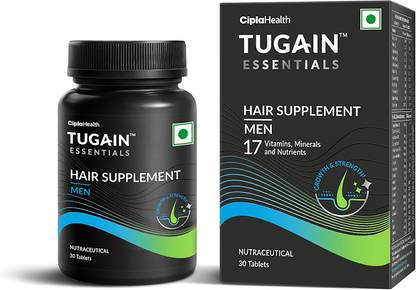 Cipla Tugain Essentials Hair Supplement For Men with Biotin