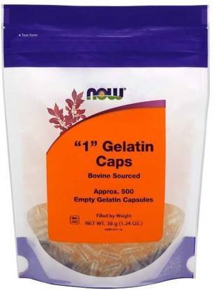 Now Foods Gelatin Caps