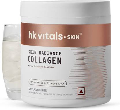 HEALTHKART hk vitals Skin Radiance Collagen Supplement with Biotin, Unflavoured