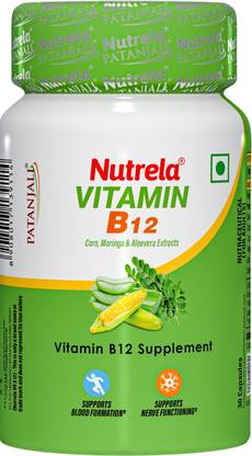 NUTRELA Vitamin B12 Bio-Fermented Capsules By