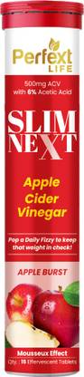 PERFEXT NUTRACEUTICALS Slimnext Apple Cider Vinegar Tablets|Effervescent Tablets to Support Weight Loss