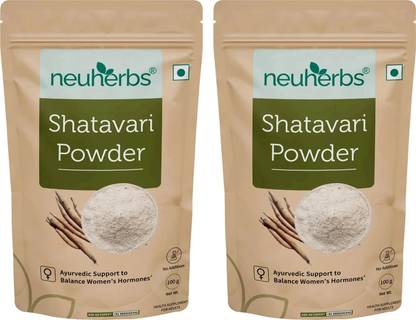 Neuherbs Organic Shatavari Powder| Ayurvedic Care To Balance Women's Health| No Additives