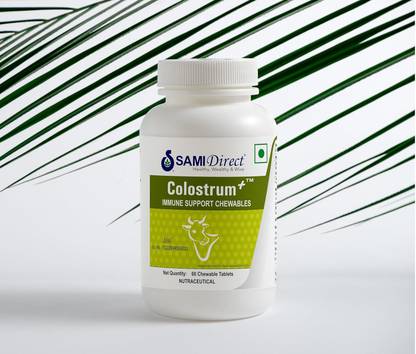 SAMIDIRECT Colostrum Plus For Immune Support Chewable Tablet