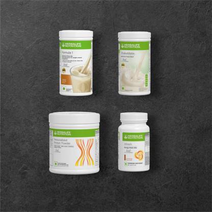 HERBALIFE F1 SHAKE MIX-BANANA,PP-200GM,SHAKEMATE AND CINNAMON
