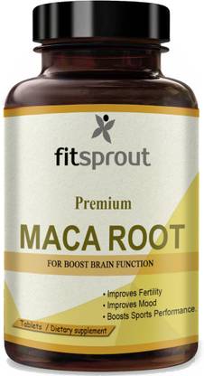 Fitsprout Maca Root Tablets Enriched with Maca Root Extract (S115)