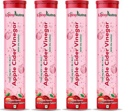 Lifesy Nutra Apple Cider Vinegar Effervescent Tablet | Weight Management | redulity of Mother