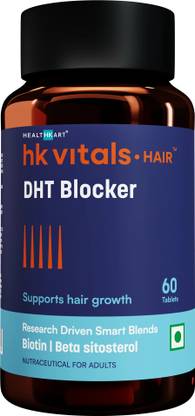 HEALTHKART HK Vitals DHT Blocker with Biotin, Helps Reduce Hair Fall