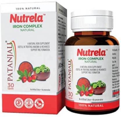 NUTRELA Natural Iron Complex Capsules