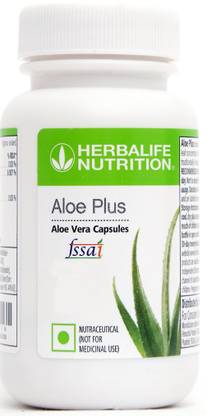 Herbalife Nutrition Aloe Plus Tablets For Better Digestive Health -60 Capsules