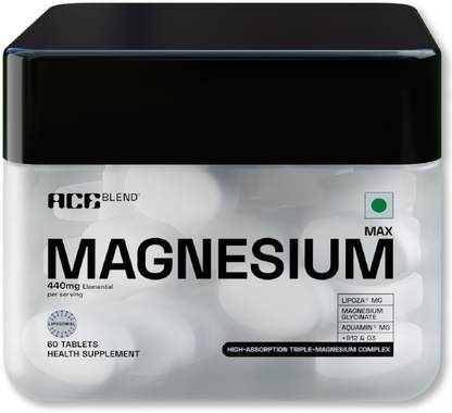Ace Blend Max Magnesium 1600 mg (440 mg Elemental Magnesium)