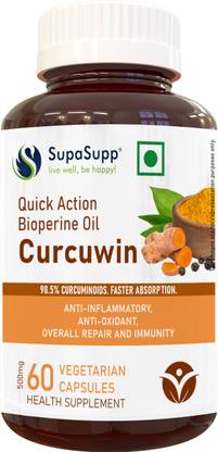 Sri Sri Tattva SupaSupp Quick Action Bioperine Oil Curcuwin