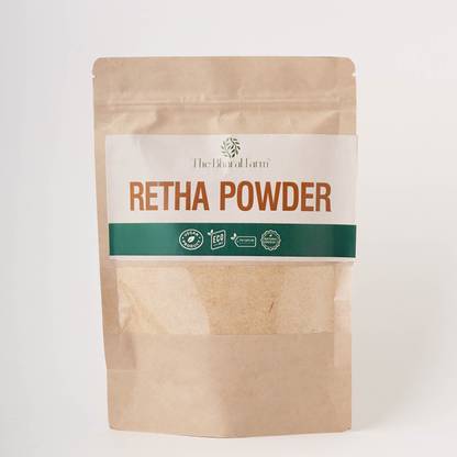 The Bharat Farm Reetha Powder Pure and Natural, No Chemcial, No Preservative.