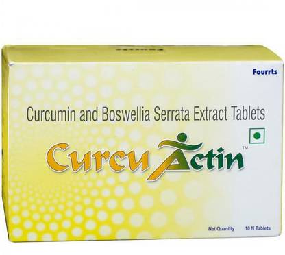 Fourrts CURCU ACTIN Food Supplement Tablets 10s