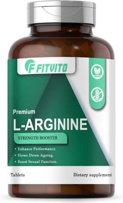 Fitvito L-Arginine 1000mg Tablets Per Serving (H66)