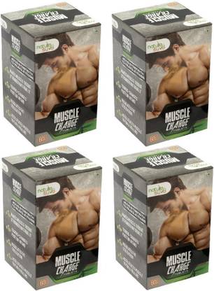 Nature Sure Muscle Charge Tablets for Men – 4 Packs (4 x 60 Tablets)