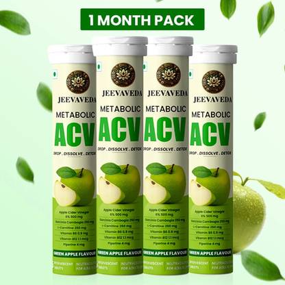 Jeevaveda ACV to Control Craving and Reduce Fat with Glowing Skin No Added Sugar