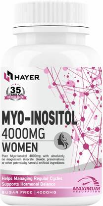 HAYER PCOS Supplements For Women Irregular Periods For Better Balance Cycle-60 Tablet