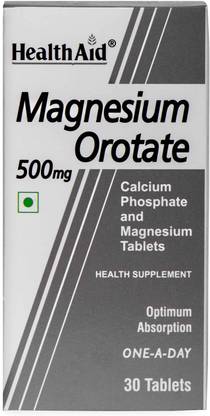 HealthAid Magnesium Orotate 500mg
