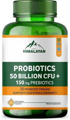 Divya Himalayan Probiotics 50 Billion CFU Supplement for Improved Digestion and Boosted Immunity