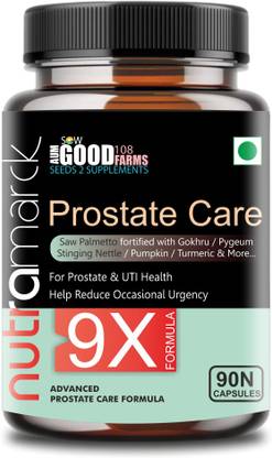 NUTRAMARCK Prostate Care 9X Capsules | Supports Prostate Health & Urinary Function