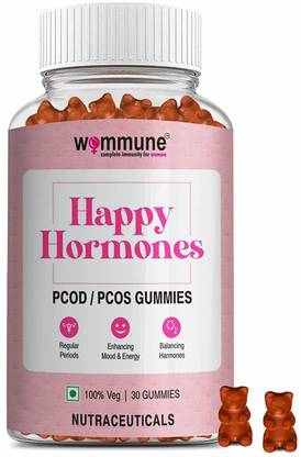 wommune PCOS PCOS Balance Gummies For Healthy Cycles Manage