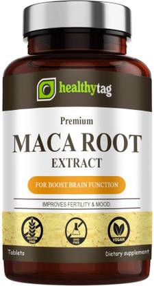 Healthy Tag Maca Root Tablets Enriched with Maca Root Extract (D115)