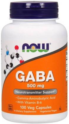 Now Foods GABA 500 mg