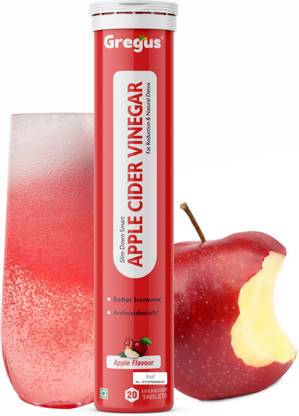 Gregus Apple Cider Vinegar Tablets: Weight Loss, Digestion, ACV 500mg.