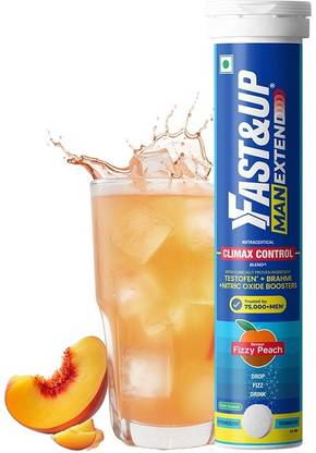 FAST&UP Man Extend - Nitric Booster & Energizing Blend for Vitality and Stamina Pre Workout