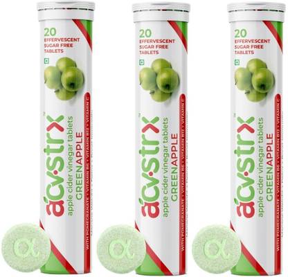 Anisue Healthcare ACVSTRX Apple Cider Vinegar | Vitamin C, Vitamin B12 & B6 Pomegranate Extract
