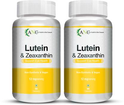 ANC Lutein & Zeaxanthin Eye Relief Formula for Blue Light Defense-Max Pack of 2