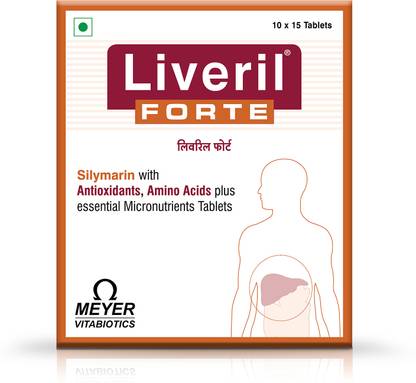 Liveril Forte Tablets That Support Healthy Liver Functions