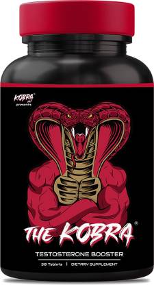 Kobra Labs Testosterone Booster For Men, Strength, Stamina & Muscle Growth Supplement