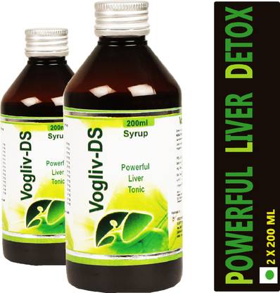 Vogue Wellness VOGLIV-DS syrup - healthy liver tonic with herbal, for improved digestion
