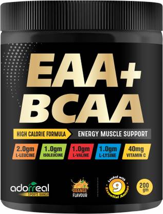 Adorreal EAAs-BCAA Energy Drink for Workout | Pre/Post Workout Supplement | Recovery
