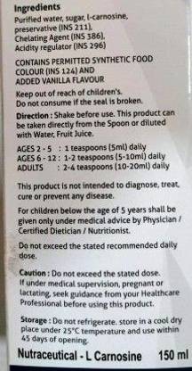 l-carnoshine L CARNOSHINE